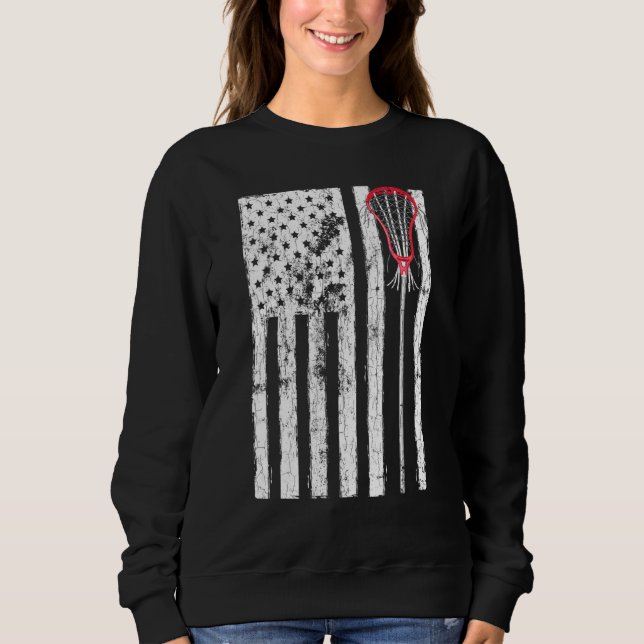 Moletom Lacrosse Player Coach Graphic USA (Frente)