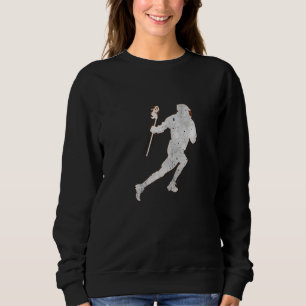 Moletom Lacrosse Player Esportivo Grunge Concreto Distúrbi