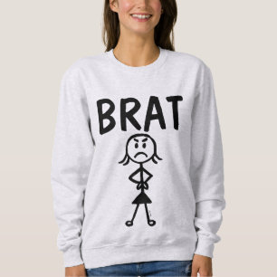 Moletom LADIES ENGRAÇADO T-shirts BRAT
