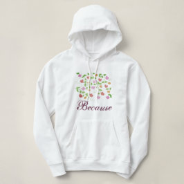 Moletom Ladies White Hoodie
