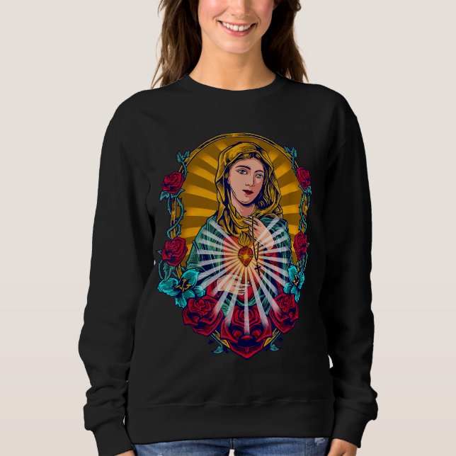 Moletom Lady Guadalupe Mary (Frente)
