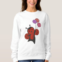 Ladybug Balloons Voa Animais Cujos Filhos São