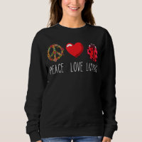 Ladybug Flower Heart Love Peace Ladybug Ladybug