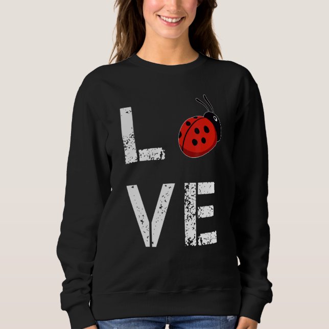 Moletom Ladybug Love Ladybird Sweet Ladybug (Frente)