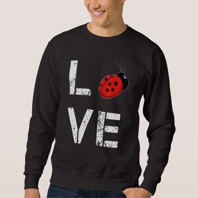 Moletom Ladybug Love Ladybird Sweet Ladybug (Frente)