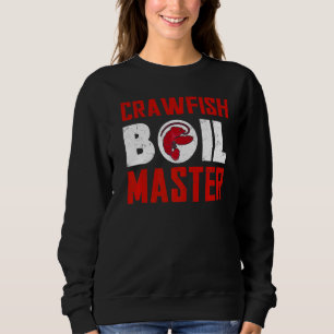 Moletom Lagarto Boia Mestre Cajun Marisco Boil Mestre Se