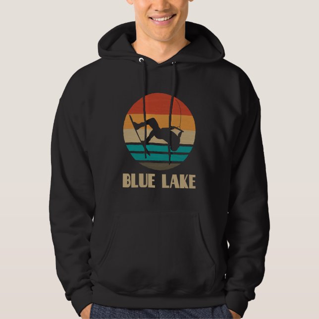 Moletom Lago Azul Hoodie Wakeboard Hoodie Wakeboarder (Frente)