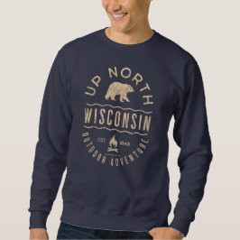 Moletom Lago Norte de Wisconsin