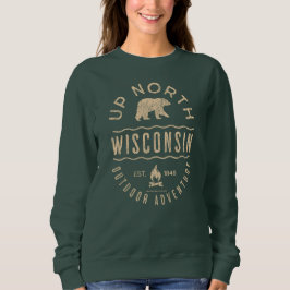 Moletom Lago Norte de Wisconsin