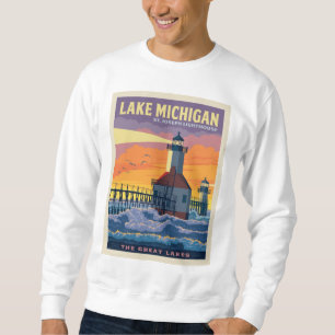 Moletom Lagos excelente   Lago Michigan