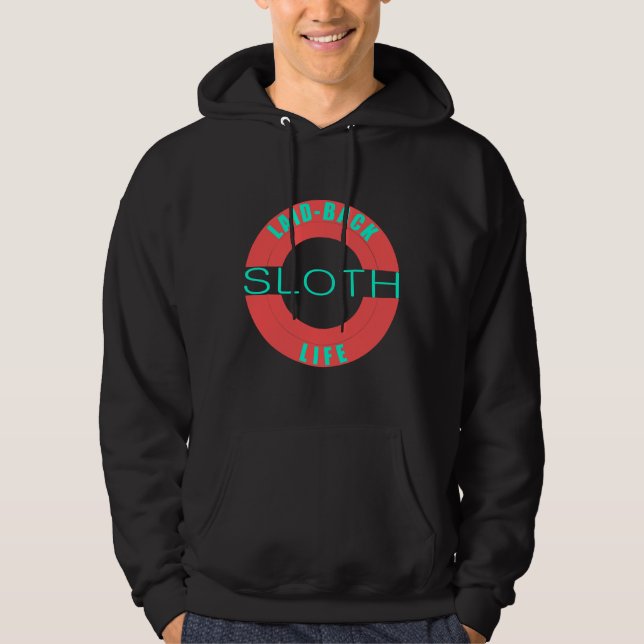 Moletom Laid Back Sloth Life (Frente)