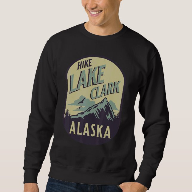 Moletom Lake Clark Alaska Nature Hike Mountain Outdoors (Frente)