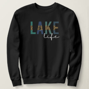 Moletom Lake Life Cheetah Impressão Tipografia