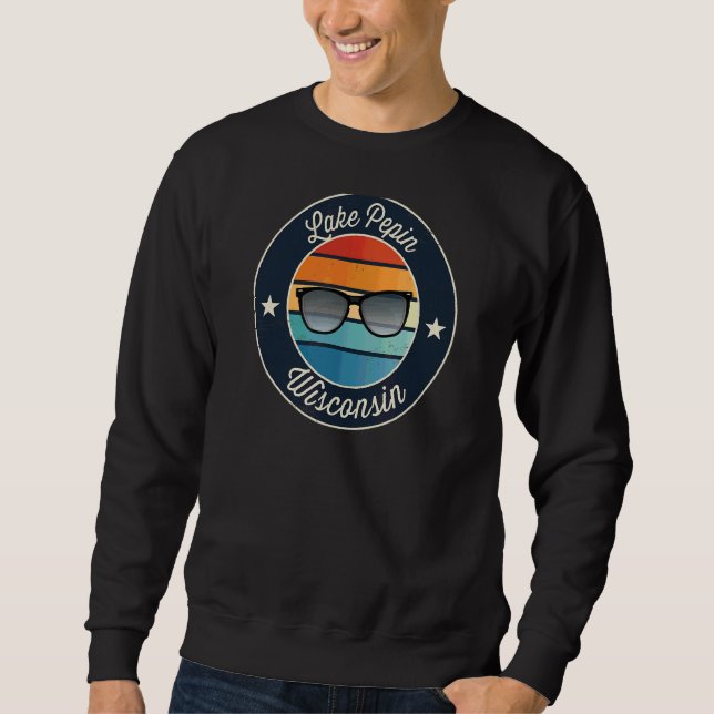 Moletom Lake Pepin Wisconsin Souvenir (Frente)