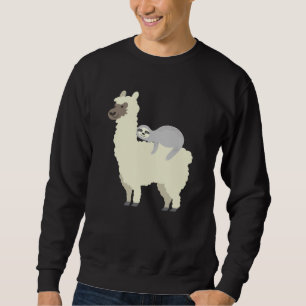 Moletom Lama Bonita E Engraçada Dormindo No Amigo De Llam