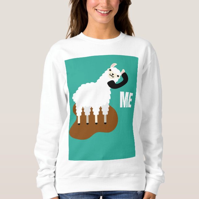 Moletom lama me (Frente)