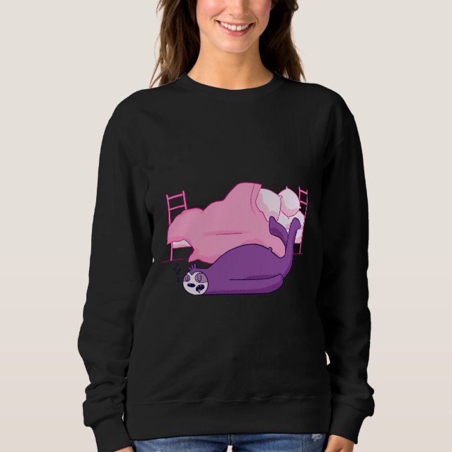 Moletom Lama preguiçosa 67 (Frente)