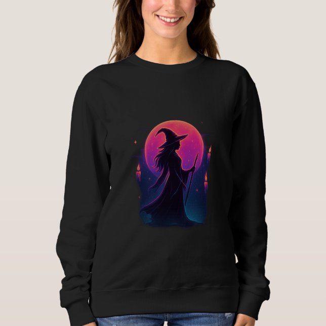 Moletom Lamento da Bruxa Neon (Frente)