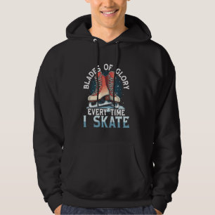 Moletom Lâminas de glória, toda vez que Skate gelo de gelo