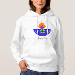 Moletom Lâmpada colorida Diya de Diwali
