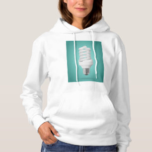 Moletom Lâmpada Fluorescente Compacta Espiral Moderna
