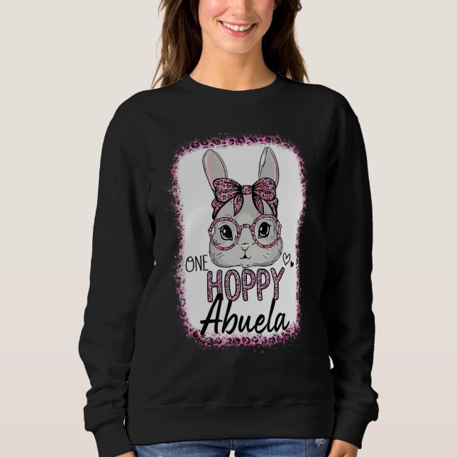 Moletom Lâmpadas de Leopardo Lenhadas Cor-de-Rosa Coelhinh (Frente)