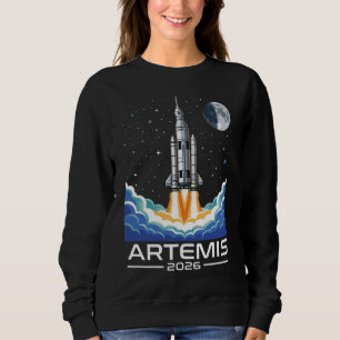 Moletom Lançamento Artemis para a Lua