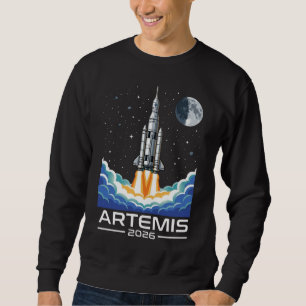 Moletom Lançamento da Artemis para a Lua