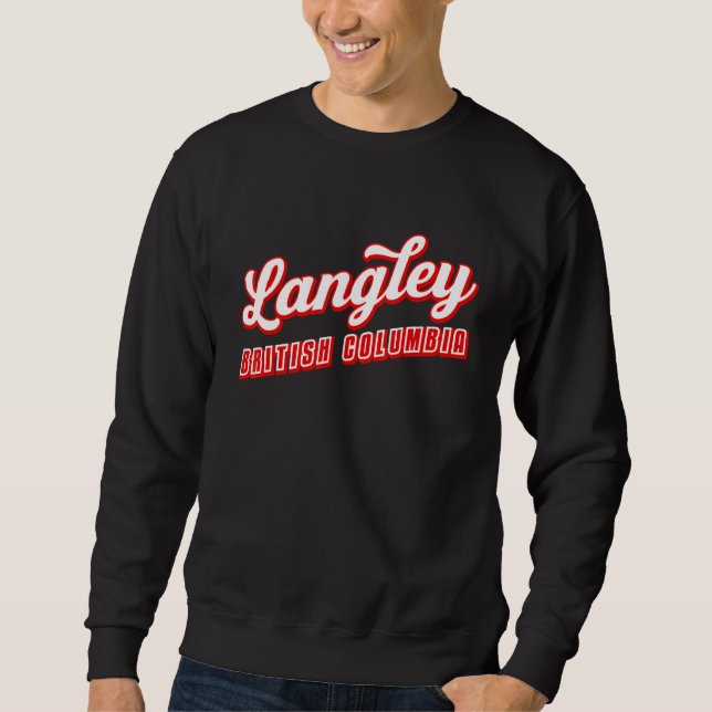 Moletom Langley Colúmbia Britânica (Frente)