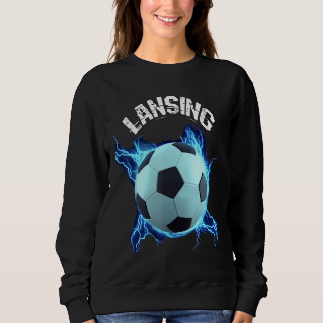 Moletom Lansing Soccer Retro (Frente)