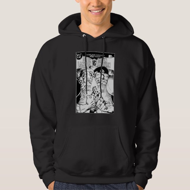 Moletom Lanterna Verde vs Lanterna Verde, Preto e Branco (Frente)