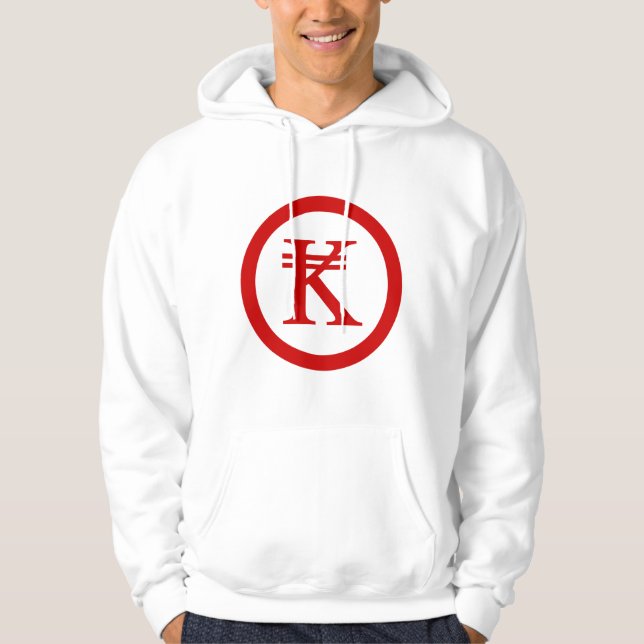 Moletom Laos Kip Lao / Sinal de dinheiro do Laos (Frente)