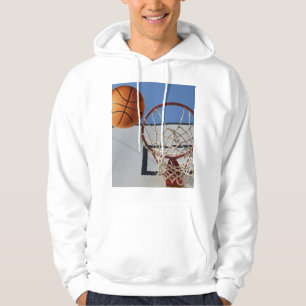 Moletom Laranja Basquete A Ponto De Pontuação,