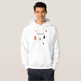 Moletom Laranja Fantástico de Halloween, Preto Personaliza