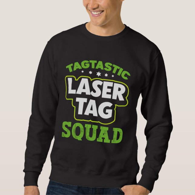 Moletom Laser Tag Squad  Laser Tag (Frente)