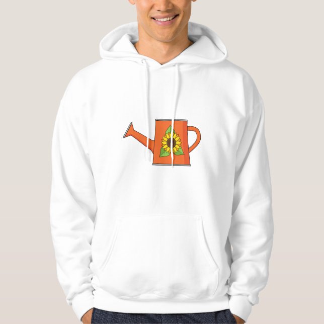 Moletom Lata de Água Laranja com Girassol (Frente)