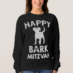 Moletom Latido Mitzvah Cachorro Judeu Bar Mitzvah