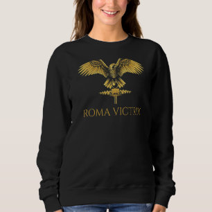 Moletom Latim clássico do antigo moto romano Victrix