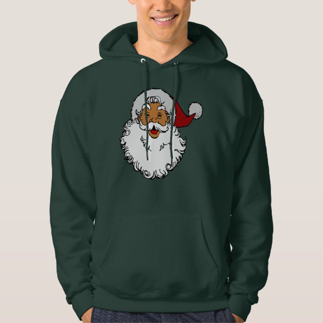 Moletom latino biracial santa claus christmas (Frente)