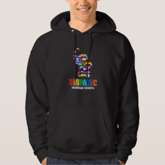 Moletom Latino Countries Flag Hispanic Heritage Month Deco