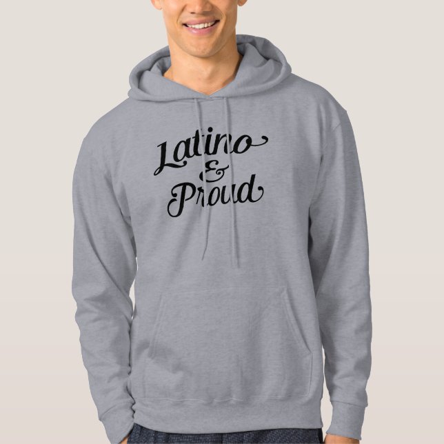 Moletom Latino e orgulhoso (Frente)