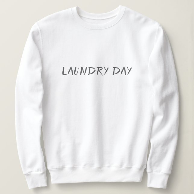 Moletom Laundry Day Cozy Crewneck Sweatshirt (Frente do Design)