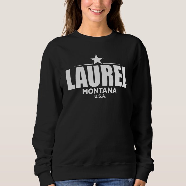 Moletom Laurel Montana Retro Vintage (Frente)