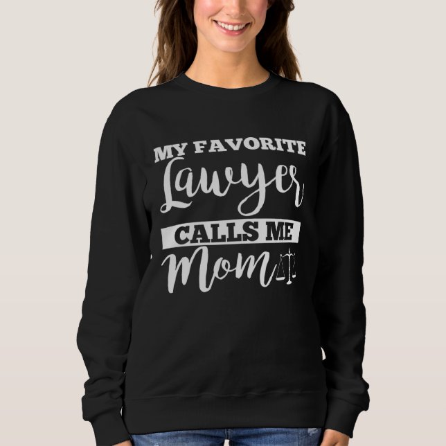 Moletom Lawyer Mom Apparel  Best Lawyers (Frente)