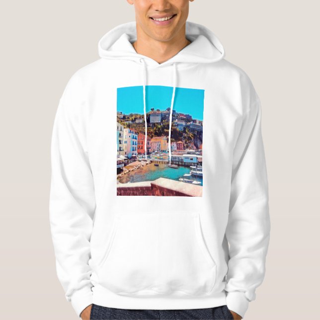 Moletom ldp SORRENTO - panorama - praia - (Frente)