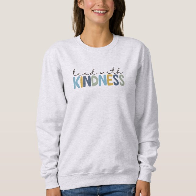 Moletom Lead with Kindness Nurse Apparel (Frente)