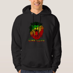 Moletom Leão de Judá Rasta Reggae Um Amor Hippie Rastafa