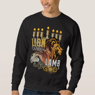 Moletom Leão de Judah Lamb da camisola masculina