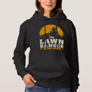 Moletom Leão Engraçado Mower Cowboy Lawn Ranger Yard Work 