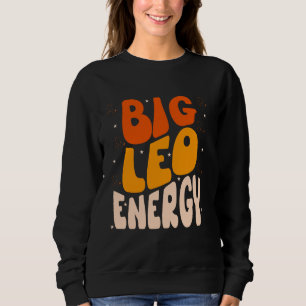 Moletom Leão Grande Energia Leo Mulheres Leo Aniversário L